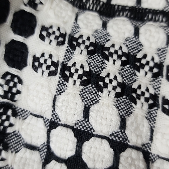 Eccoci White/Black Women's Blazer‎ Jacket size 8 Medium - Picture 11 of 11